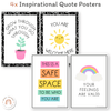 Calm Down Corner Posters - Cutesy Classroom Decor - Miss Jacobs Little Learners