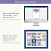Calm Down Corner Posters - Dreamy Space Classroom Decor - Miss Jacobs Little Learners