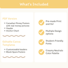 Canadian Money Posters - Happy Hive Math Decor - Miss Jacobs Little Learners