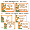 Carrot Door Display Classroom Decor - Miss Jacobs Little Learners