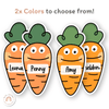 Carrot Door Display Classroom Decor - Miss Jacobs Little Learners