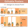 Carrot Theme Classroom Essentials Decor Pack - Miss Jacobs Little Learners