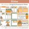 Carrot Theme Classroom Essentials Decor Pack - Miss Jacobs Little Learners