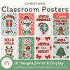 Christmas Classroom Posters - Composition Notebook - Miss Jacobs Little Learners