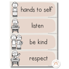 Class Rules Posters & Expectations for Classroom Management | Boho Vibes - Miss Jacobs Little Learners