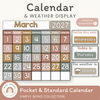 CLASSROOM CALENDAR & WEATHER DISPLAY | SIMPLE BOHO - Miss Jacobs Little Learners