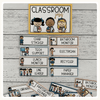Classroom Job Chart - Boho Rainbow Neutrals Decor - Miss Jacobs Little Learners