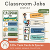 Classroom Job Chart - Cute Jungle Animals Decor - Miss Jacobs Little Learners