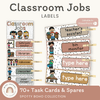Classroom Job Chart - Spotty Boho Decor - Miss Jacobs Little Learners