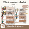 CLASSROOM JOBS DISPLAY | SPOTTY NEUTRALS | EDITABLE - Miss Jacobs Little Learners