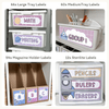 Classroom Labels Student Names & Supplies - Dreamy Space Decor - Miss Jacobs Little Learners