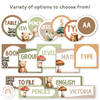 Classroom Labels Student Names & Supplies - Woodland Decor - Miss Jacobs Little Learners