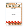 Classroom Newsletter Templates - Woodland Theme Decor - Miss Jacobs Little Learners