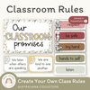 Classroom Rules and Expectations Posters - Australiana Decor - Miss Jacobs Little Learners