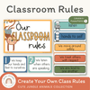 Classroom Rules and Expectations Posters - Cute Jungle Animals Decor - Miss Jacobs Little Learners