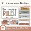 Classroom Rules and Expectations Posters - Spotty Boho Decor - Miss Jacobs Little Learners