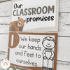 Classroom Rules and Expectations Posters - Woodland Decor - Miss Jacobs Little Learners