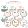 Classroom Supply Labels & Student Name Tags Bundle | Daisy Gingham Neutral Classroom Decor | Editable - Miss Jacobs Little Learners