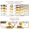 Classroom Supply Labels & Student Name Tags Bundle | Daisy Gingham Neutral Classroom Decor | Editable - Miss Jacobs Little Learners