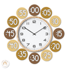 Clock Numbers | Daisy Gingham Neutrals Classroom Decor - Miss Jacobs Little Learners