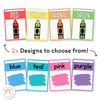 Color Posters - Spotty Pastel Classroom Decor - Miss Jacobs Little Learners