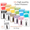 Color Posters - Spotty Pastel Classroom Decor - Miss Jacobs Little Learners