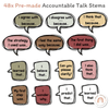 Conversation Starters - Australiana Classroom Decor - Miss Jacobs Little Learners