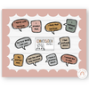 Conversation Starters - Boho Neutrals Classroom Decor - Miss Jacobs Little Learners