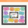 Conversation Starters - Cutesy Composition Notebook English Decor - Miss Jacobs Little Learners
