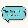 Conversation Starters - Cutesy Composition Notebook English Decor - Miss Jacobs Little Learners