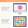 Conversation Starters - Cutesy Composition Notebook English Decor - Miss Jacobs Little Learners
