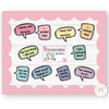 Conversation Starters - Daisy Gingham Pastels Classroom Decor - Miss Jacobs Little Learners
