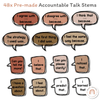 Conversation Starters - Desert Neutrals Classroom Decor - Miss Jacobs Little Learners