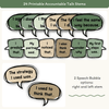 Conversation Starters - Modern Botanical Classroom Decor - Miss Jacobs Little Learners