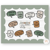 Conversation Starters - Modern Jungle Classroom Decor - Miss Jacobs Little Learners