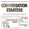 Conversation Starters - Woodland Theme Classroom Decor - Miss Jacobs Little Learners