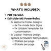 Cookie Door Display Classroom Decor - Miss Jacobs Little Learners