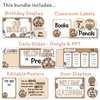 Cookie Theme Classroom Essentials Decor Pack - Miss Jacobs Little Learners