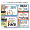 Crayons Door Display Classroom Decor - Miss Jacobs Little Learners