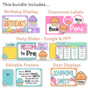 Cupcake Theme Classroom Essentials Decor Pack - Miss Jacobs Little Learners