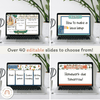 Cute Jungle Animals Safari Morning Meeting Slides - Miss Jacobs Little Learners