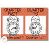 Cute Jungle Animals Time and Clock Posters - Miss Jacobs Little Learners