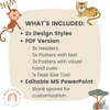 Cute Jungle Safari Animals Levels of Understanding Posters with visuals - Miss Jacobs Little Learners