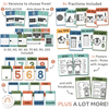 Cute Jungle Safari Animals Math Posters Bundle - Miss Jacobs Little Learners