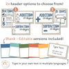 Cute Jungle Safari Animals Math Posters Bundle - Miss Jacobs Little Learners