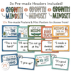 Cute Jungle Safari Animals Modern Growth Mindset Display - Miss Jacobs Little Learners
