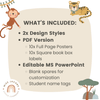 Cute Jungle Safari Animals Reading Group Organizers & Labels - Miss Jacobs Little Learners