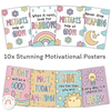 Cute Motivational Classroom Posters | Pastel | Growth Mindset Bulletin Board - Miss Jacobs Little Learners