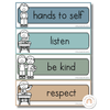 Cute Sea Life Classroom Rules Posters - Miss Jacobs Little Learners