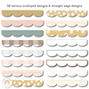 Daisy Gingham Neutrals Bulletin Board Borders - Miss Jacobs Little Learners